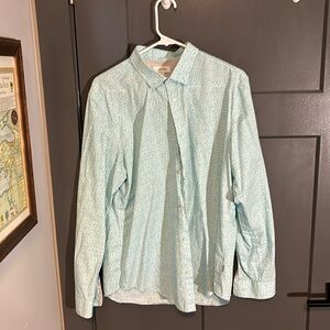 Calvin Klein spotted pattern dress pants